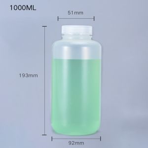 1000ML Chemical Science Lab Bottles PP Plastic For Laboratory Sample