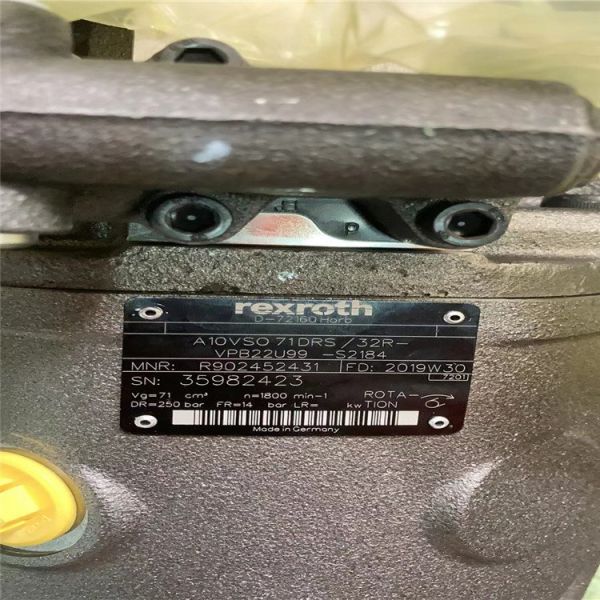 Quality A10V028DFR1/31R-PSC62N00 A10VSO28DR/31L/PPA12G20+1PF2G2 German Rexroth Plunger Pump Original Hydraulic Pump wholesale