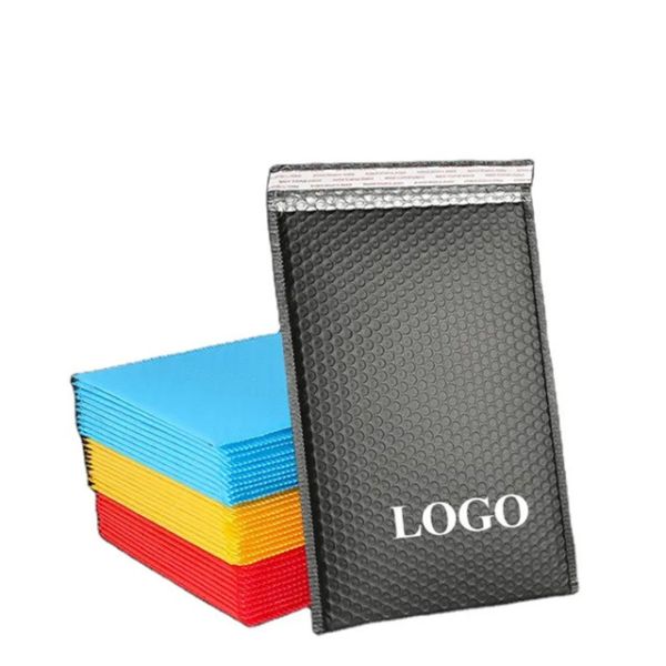 Custom Printed Poly Bubble Mailers Design Padded Shipping Envelopes Mailing Bags