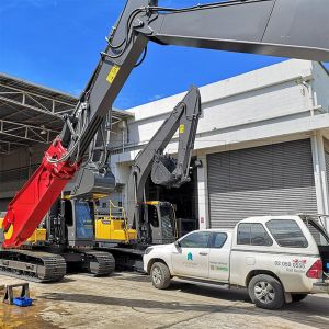 Mobile Excavator Scrap Shears For Recycling For Break Asphalt And Concrete