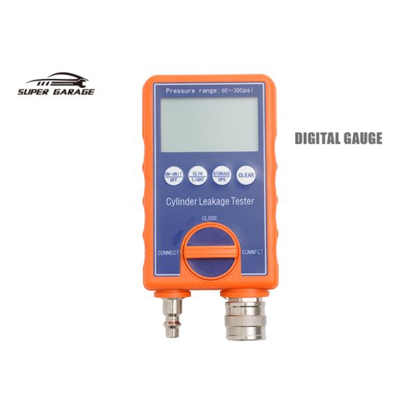 Digital Cylinder Leakage Tester Kit 60 - 300psi Car Diagnostics Tool