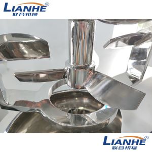 SUS 316L High Shear Vacuum Emulsifier Mixer Cosmetic Manufacturing Machine