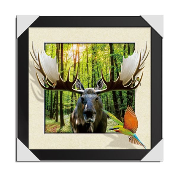 Custom Posters 3 Dimensional Pictures 40x40 Cm Giraffe Large Size