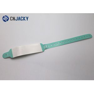 QR Code Printing 13.56mhz NFC 1k F08 Thermal Paper Wristbands For Event Access