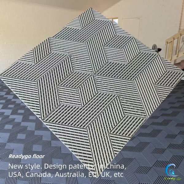 Quality Gray Garage Floor Tile Mats Interlocking Plastic Garage Floor Tiles wholesale