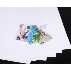 0.12mm Customized Offset Printing Pvc Core Sheet With Ink Adhesion