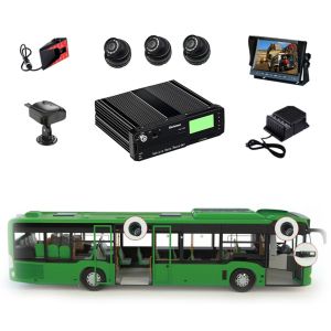 8ch 1080p Mobile Digital Device For Bus Car AI Function ADAS BSD MDVR And Black