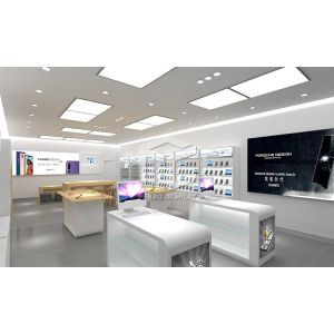 ODM Mobile Phone Display Cabinet EPE Cotton Packaging Cell Phone Showcase