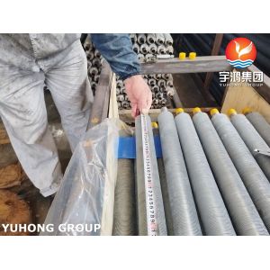 Cheap ASTM A249 TP304 Wound L Type Tube For Bolier Heat Exchanger for sale