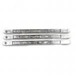 Pure Lead Free Solder Tin Bar Silvery Grey 32.5cm * 2cm * 2cm
