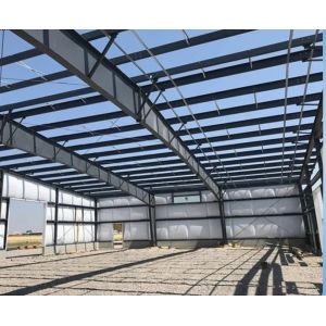 Anti-Corrosion Galvanized prefabricated steel structure warehouse with Optional