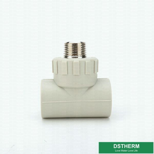 Quality Energy Efficient Male Threaded Tee Ce Approval With Injection Technics wholesale