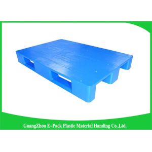 Heavy Duty Blue Plastic Pallets Storage Equipment Racking System Customized