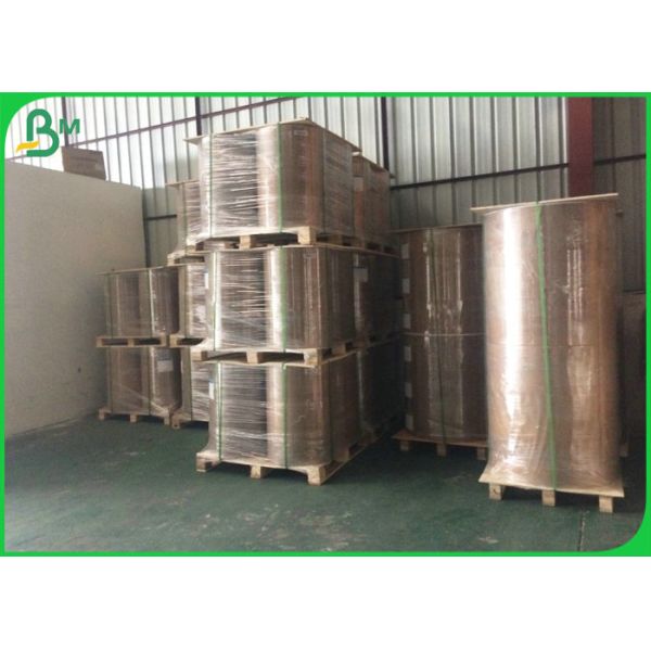 Eco-Friendly 40gsm 50gsm Brown Kraft Food Packaging Paper With FSC Cetified