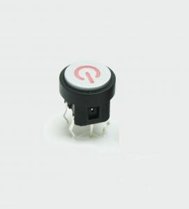 China Custom Illuminated Tact Switch 4 Pin Tiny Tactile Pushbutton Switch on sale