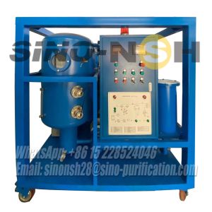 Movable Transformer Oil Purifier Remove Moisture Remove Particles 3000 Liter Per