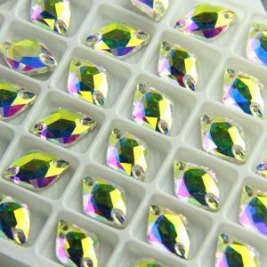 Lemon Glass Rhinestone Claw Setting Crystals