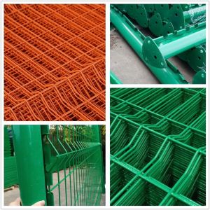 Customized 3D Bending Perimeter Fence Solutions with Metal Frame Modular Fence