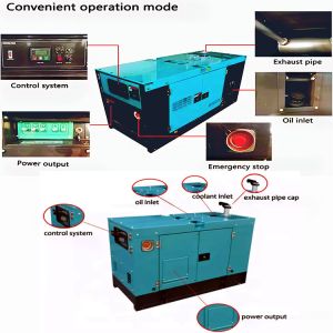 Diesel Generator 1800rpm Diesel Engine Generator Set Emergency Generator