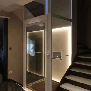 China 304 Stainless-Steel Cabin Hydraulic Home Elevator – Single-Phase 220 V on sale
