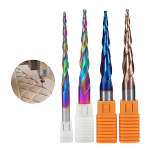 YingBa High Quality Low Price Customized 1/4 Ball Nose Router Bit Cnc  Mill End Bit Carbide  CNC Engraving Bit