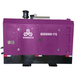 Versatile 3500kg Portable Diesel Screw Air Compressor Mining Air Compressor