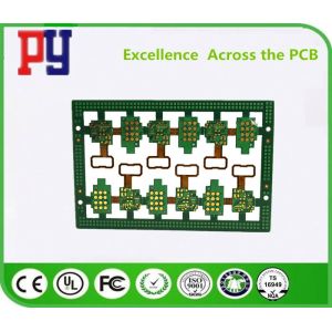 Medical Double Sided Tinned Rigid Flex Printed Circuit Boards 4 Layers ENIG