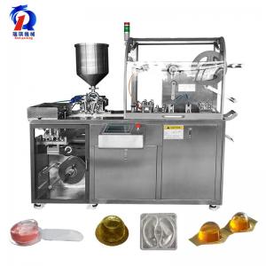China High Speed Blister Packing Machine For Butter Honey Ketchup Liquid Packing Machine on sale