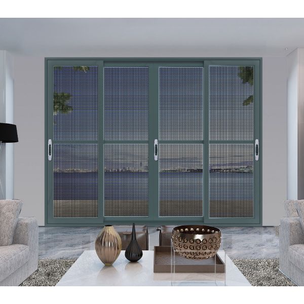 Powder Coated Aluminium Alloy Windows Extruded Aluminum Door Profile