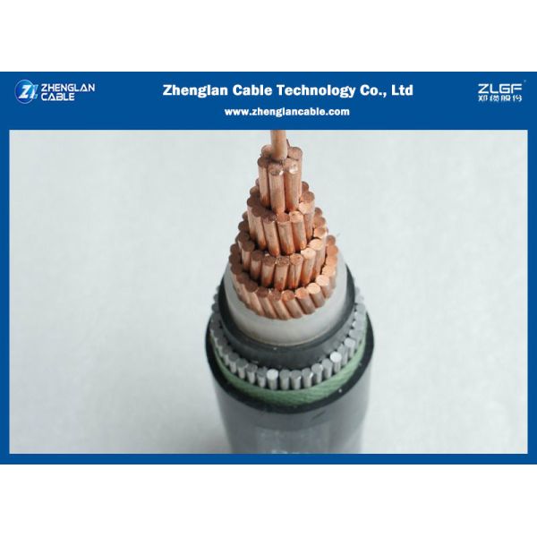 CU / PVC / PVC Single Core Power Cable OEM / ODM Unarmored NYY Power Cable