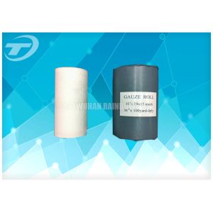 medical surgical absorbent cotton gauze roll(CE&ISO certified) for medical use