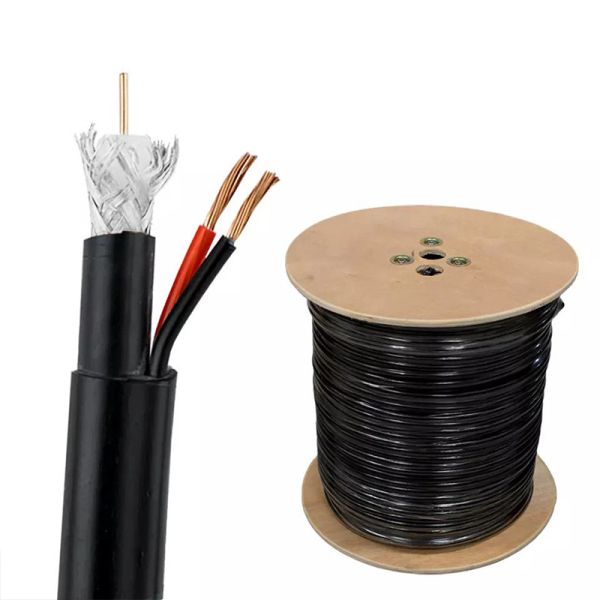 Quality HD70 with 2×1.00 PVC LSZH with Ce/RoHS Coax HD70+Power Combination Cable BC CCS for CCTV System Support 4K CCTV Cameras wholesale
