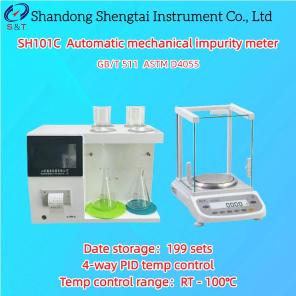 Quality Automatic Mechanical Impurity Meter RT - 100℃ Lube Oil Gravimetric Method GB/T 511 wholesale