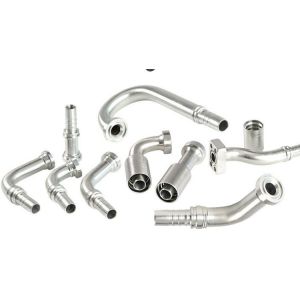 Female 90 Degree SAE Flange 6000 Psi High Pressure Adapter Fitting for Energy