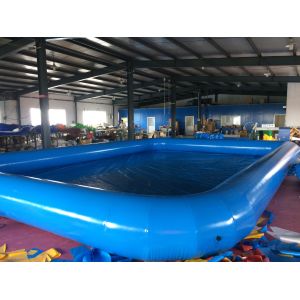 Customized Logo PVC Swimming Pool Removable And Portable Above Ground PVC Pools
