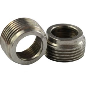 Compact Rigid Conduit Bushing , Electrical Conduit Reducer Natural Finished