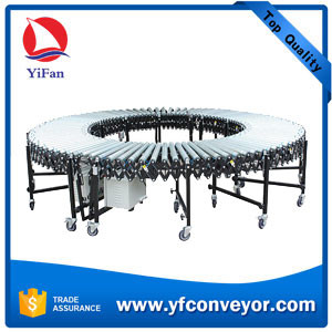 Container,truck,vehicle,trailer,van Loading and Unloading Powered Roller