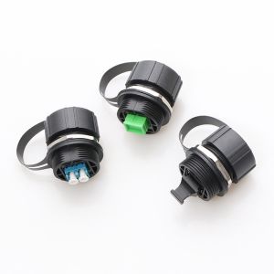 Waterproof Fiber Optic Adaptor 7.0mm IP67 Odva Sc FTTA