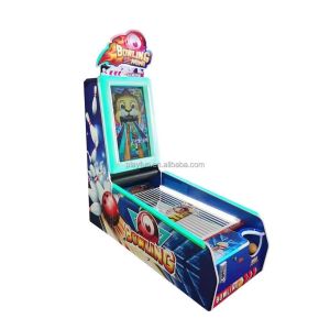 Coin operated game machine mini bowling kiddie machine ticket redemption indoor