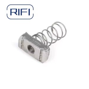 Rifi Spring Nut Zinc Plated Yellow Zinc Plated Good Quality