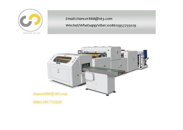Quality Automatic A3/A4 copy paper roll cutting machine, Roll to sheet cross cutting machine wholesale