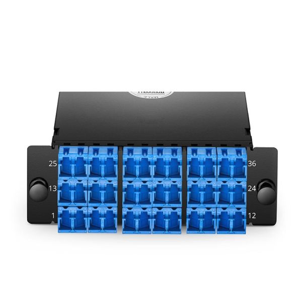 Quality 3MT18LC2SMFAF 3 MTP To 18 LC Duplex Cassette Panel Lc 36 Fibers OS2 Enclosures & Cabinet wholesale