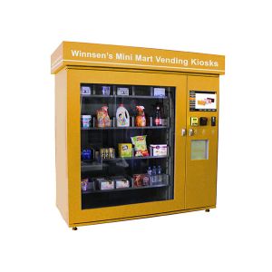Prepaid Cards Wireless Monitoring Vending Kiosk Machine with Advanced Network