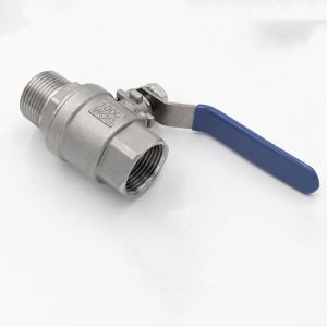 China Water Treatment Equipment Supporting Valve 2PC Ball Valve with Threaded Connection on sale