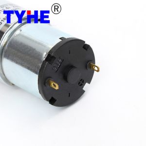 Low Noise Micro Diameter 37mm Gearbox 6volt 12v 24v 10kgcm 3w 4 Watt 60 Rpm High