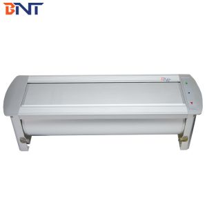 Aluminium brush silver multimedia electrical overturn conference hidden table