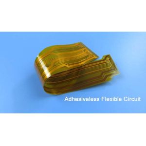 Adhesiveless Flexible Printed Circuit FPC Built on Transparent Thin Glueless