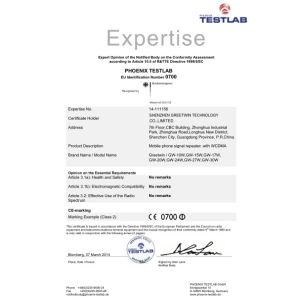 Shenzhen Greetwin Technology Co.,Limited Certifications