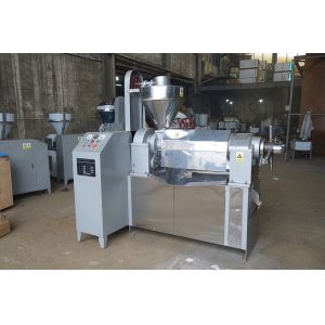 RF95 Stainless Automatic Oil Press Machine with temperature control 150-200kg/h