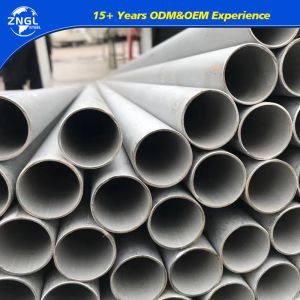 ASTM Smls Seamless Piping Metal 321 Sanitary Polished Welded Inox Pipe